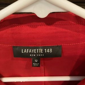 Gorgeous deep orange work shirt.